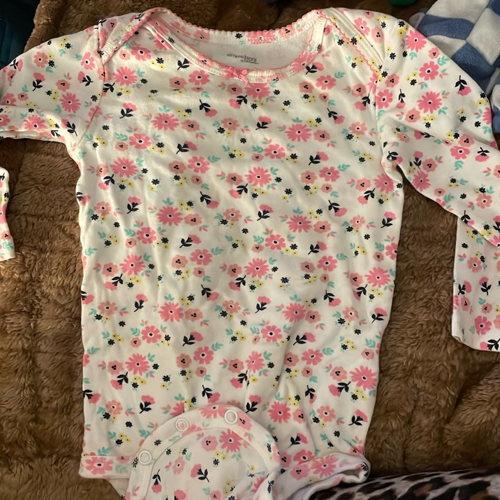 Flower onesie